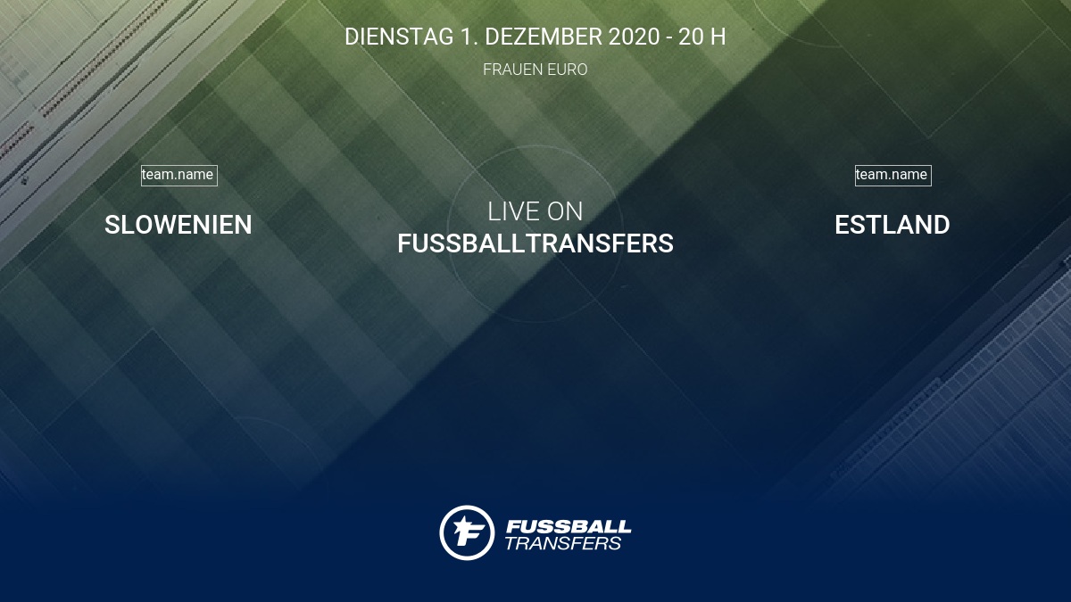 Slowenien vs Estland 6. Spieltag Frauen Euro 2021 England ...