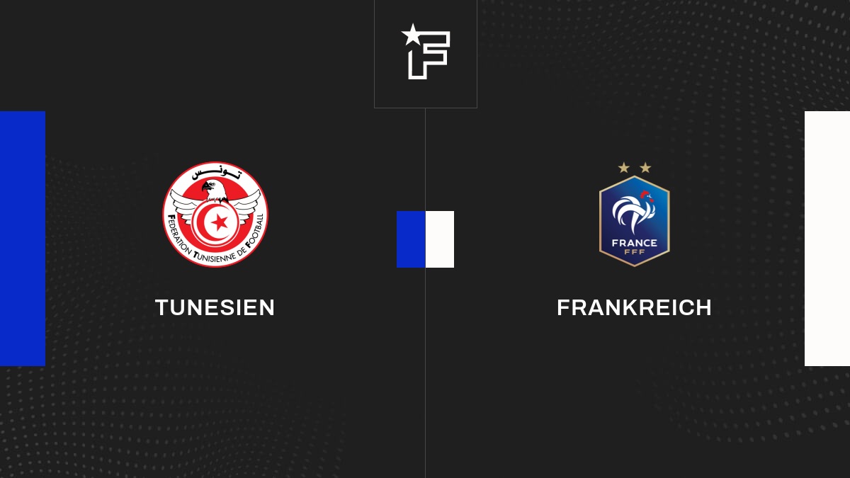 Ergebnis Tunesien - Frankreich (1-0) 3. Spieltag Weltmeisterschaft 2022 Qatar 30/11