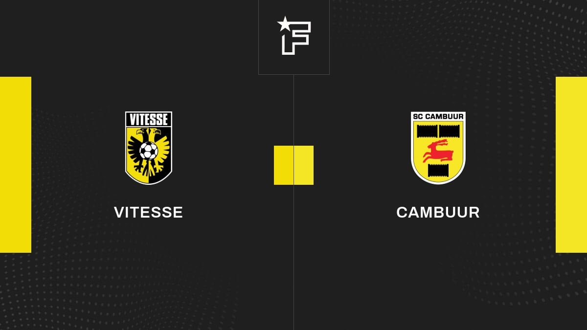 Video, alle Tore der Begegnung zwischen Vitesse und Cambuur