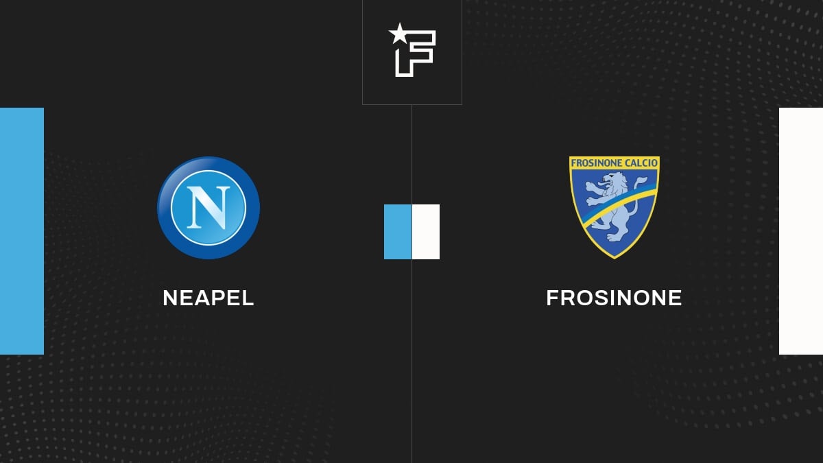 Video, alle Tore des Spiels zwischen Neapel und Frosinone