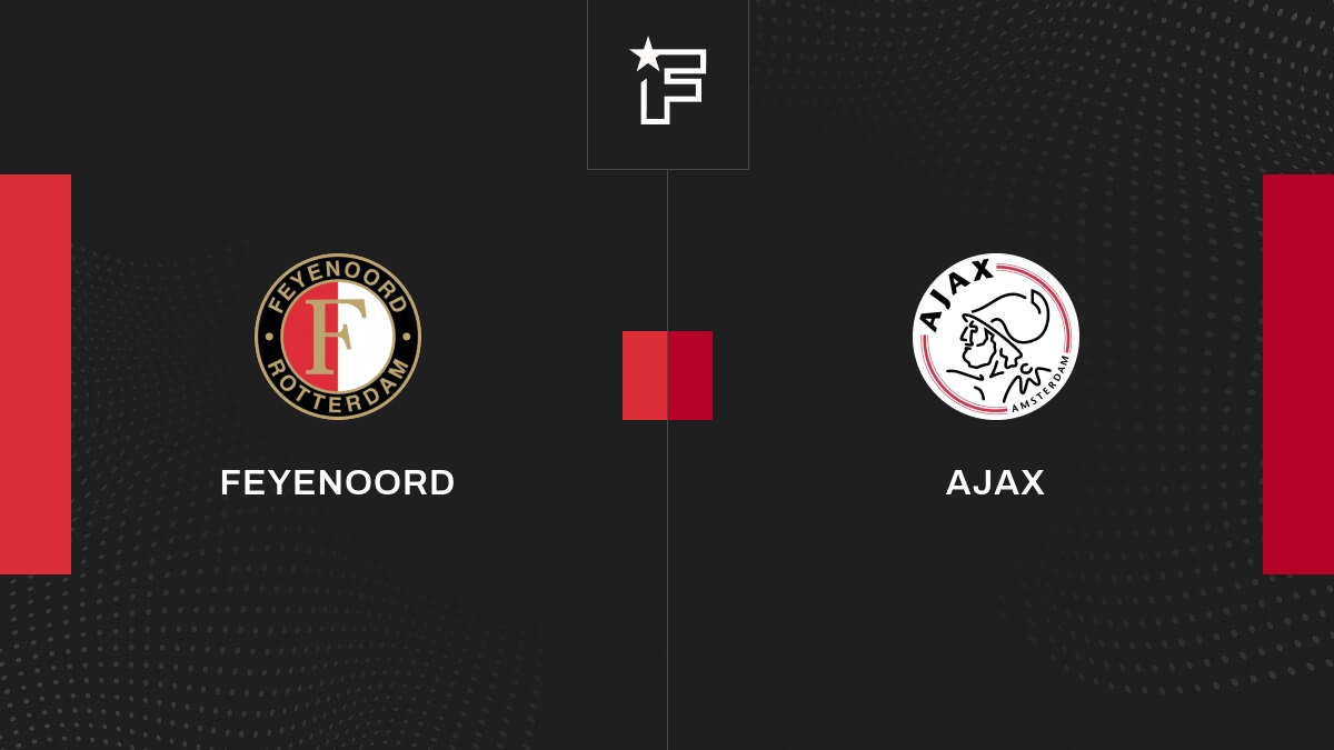 Ergebnis Feyenoord - Ajax (1-1) 17. Spieltag Eredivisie 20222023 2201