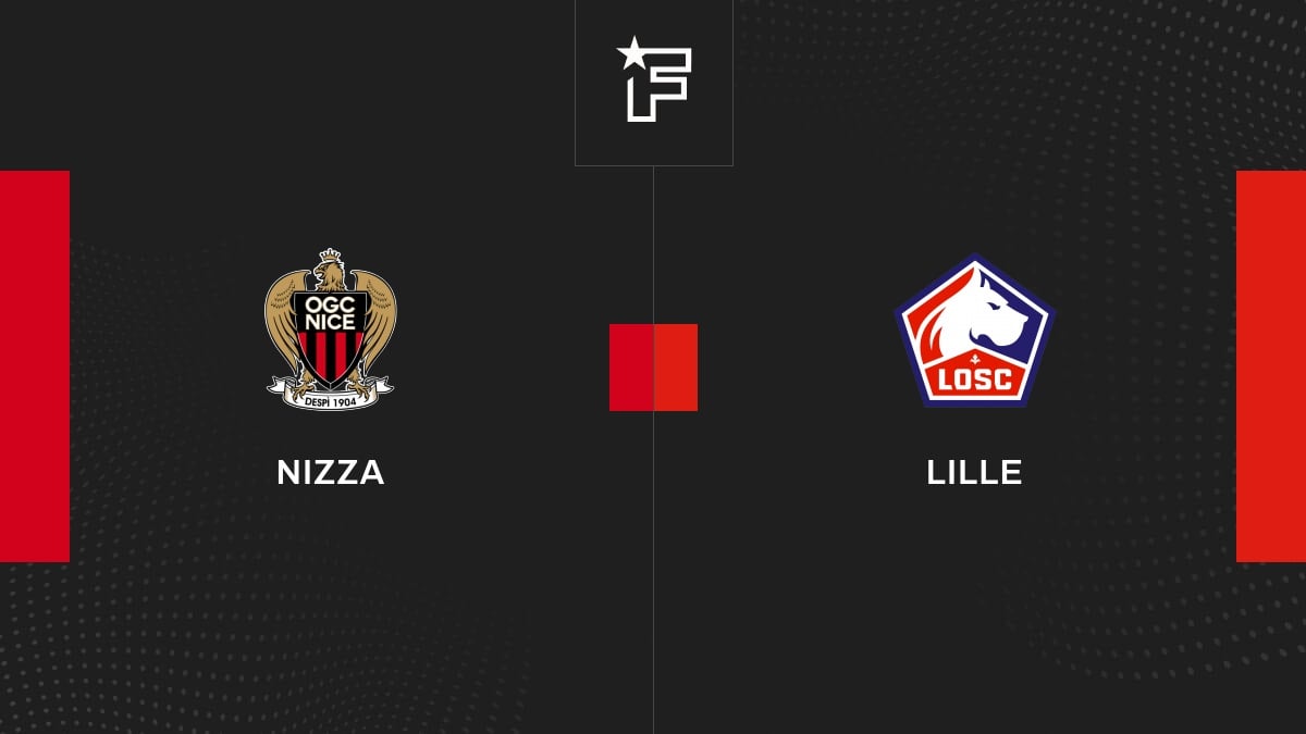 Im Video: Die Zusammenfassung der Begegnung zwischen Nizza und Lille