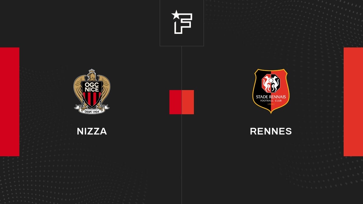 Im Video: Die Zusammenfassung der Begegnung zwischen Nizza und Rennes