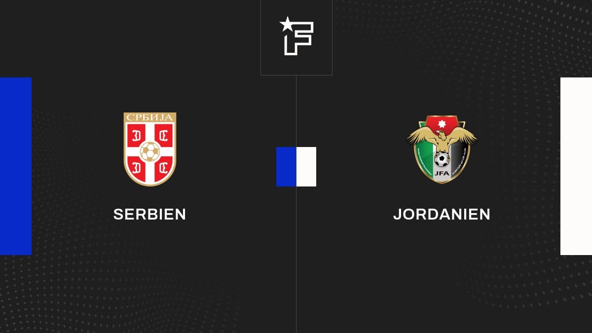 Ergebnis Serbien - Jordanien (3-2) Friendlies 1 Internationale  Freundschaftsspiele 2023 1606