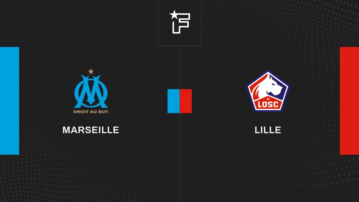 Im Video: Die Zusammenfassung der Begegnung zwischen Marseille und Lille