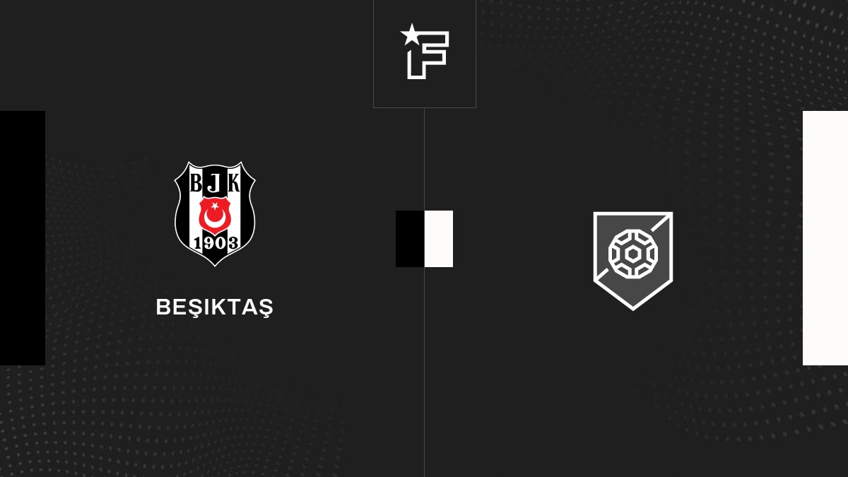 Ergebnis Beşiktaş - Tirana (3-1) 2. Qualifikationsrunde UEFA Europa  Conference League 20232024 2707