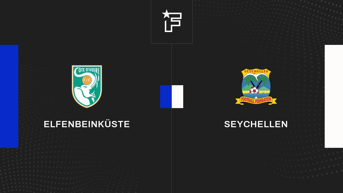 Ergebnis Elfenbeinküste - Seychellen (9-0) der 1. Spieltag WM-Qualifikation  Afrika 2026 CanadaMexicoUSA 1711