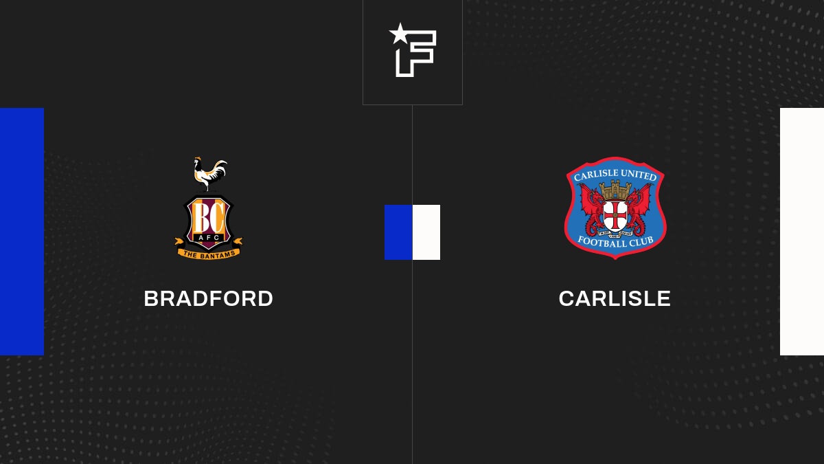 Die Videozusammenfassung des Spiels zwischen Bradford und Carlisle