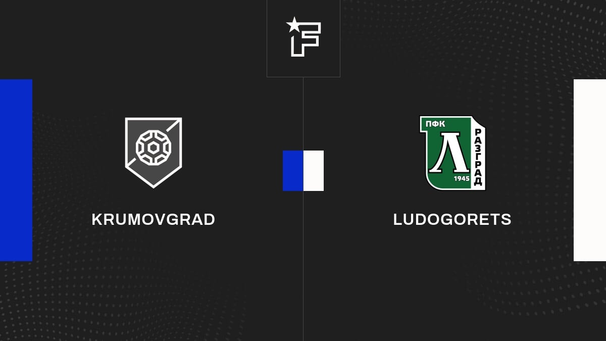 Ergebnis Krumovgrad - Ludogorets (3-1) der 1. Spieltag 1. Liga 2023/ ...