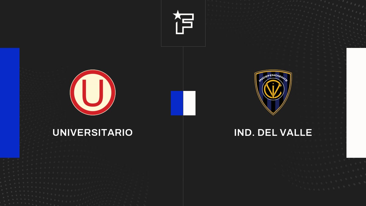 Video, alle Tore des Spiels zwischen Universitario und Ind. del Valle