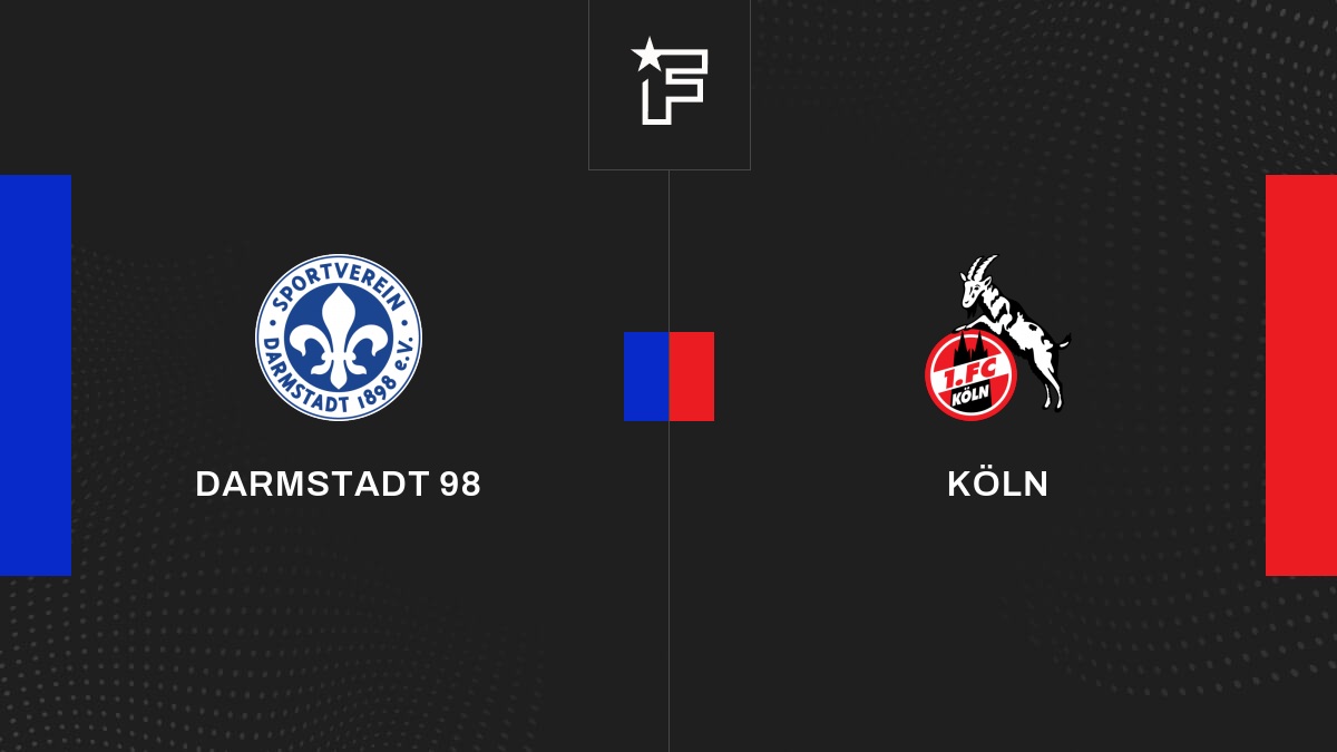 Ergebnis Darmstadt 98 - Köln (0-1) 13. Spieltag Bundesliga 20232024 0112