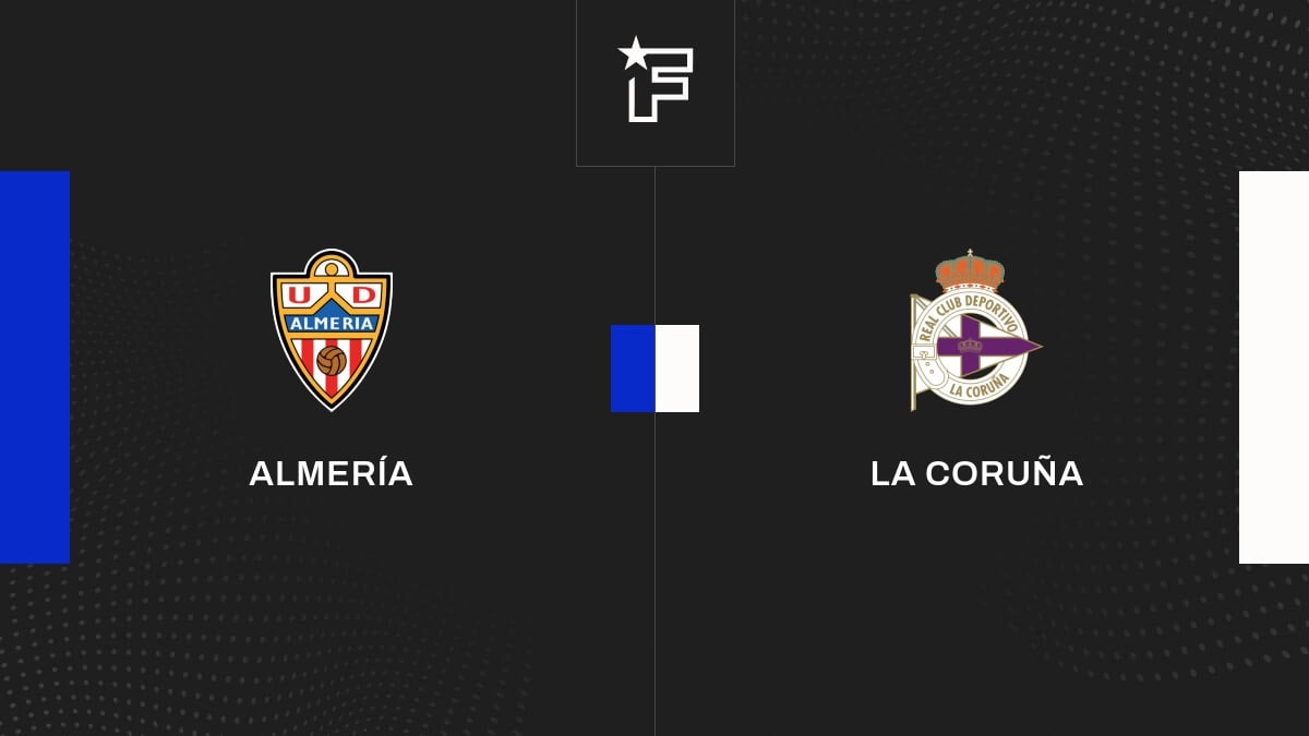 Video, alle Tore der Partie zwischen Almería und La Coruña