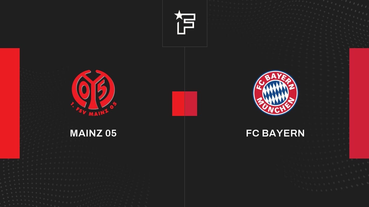 Ergebnis Mainz 05 - FC Bayern (1-3) 8. Spieltag Bundesliga 2023/2024 21/10