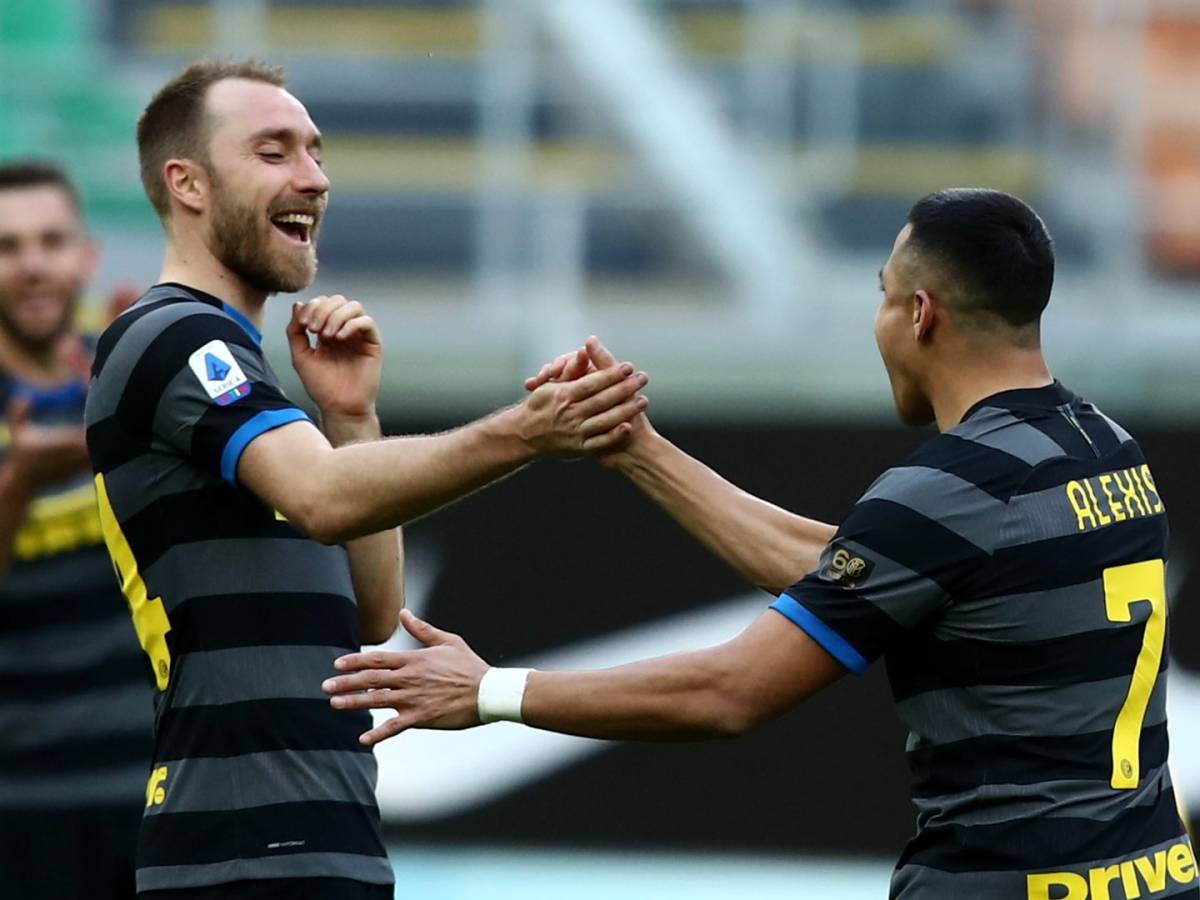 Inter Mailand Eriksen Ist Endlich Angekommen