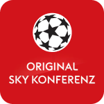 Logo Sky Champions League Konferenz