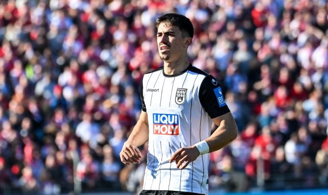 Aaron Keller im Trikot des SSV Ulm