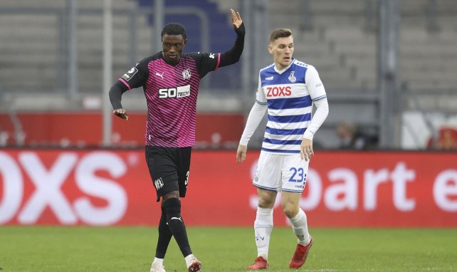Aaron Opoku während seiner Leihe beim VfL Osnabrück