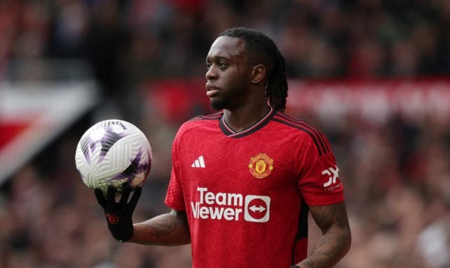 Aaron Wan-Bissaka im Trikot von Manchester United