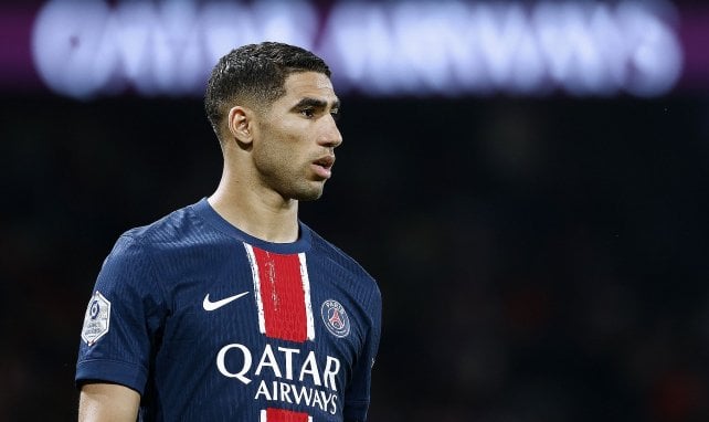 Achraf Hakami für PSG im Einsatz