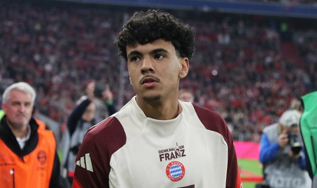 Adam Aznou in der Allianz-Arena