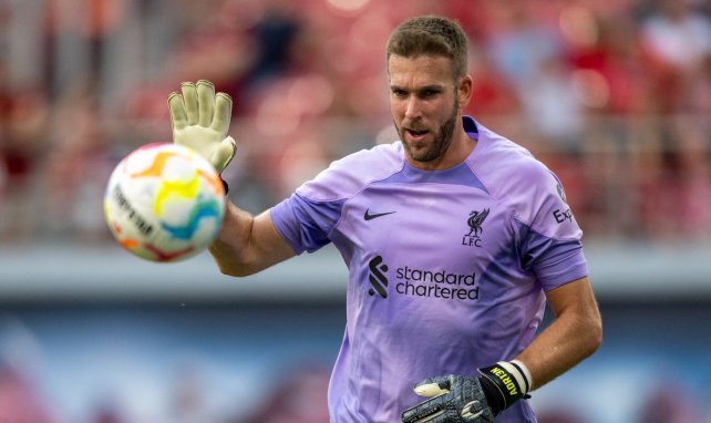 Adrián ist Ersatzkeeper beim FC Liverpool