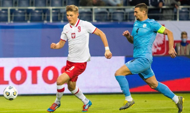 Adrian Benedyczak im Einsatz für die polnische U21-Nationalmannschaft