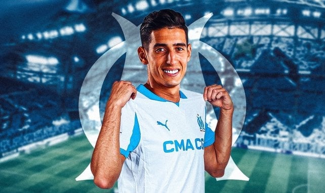 Nayef Aguerd im Trikot von Olympique Marseille