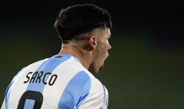 Alejo Sarco im Einsatz für Argentinien