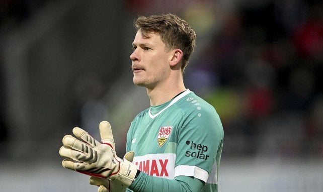 Alexander Nübel für den VfB im Einsatz