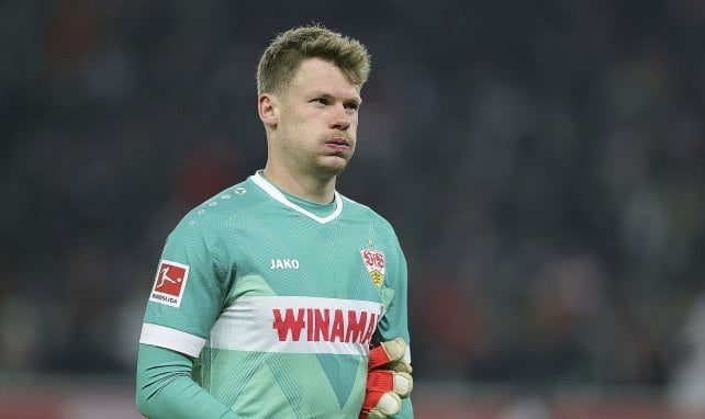 Alexander Nübel für Stuttgart im Einsatz