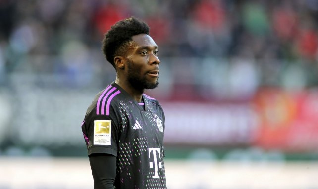 Alphonso Davies in der Partie gegen den FC Augsburg