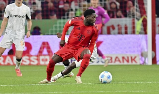 Alphonso Davies im DFB-Pokal gegen Bayer Leverkusen