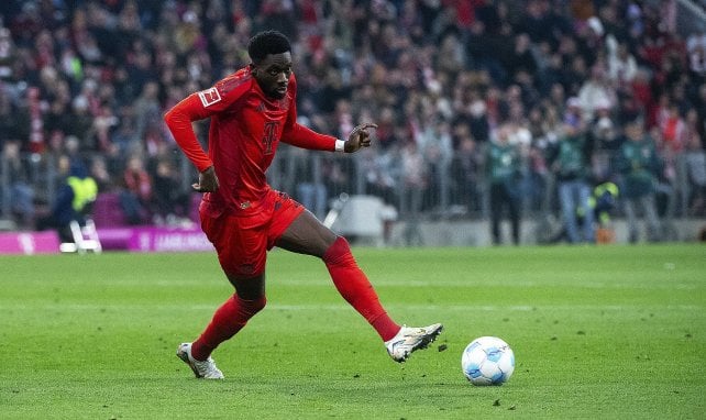 Alphonso Davies für Bayern im Einsatz