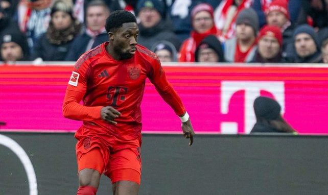 Alphonso Davies im Einsatz für den FC Bayern München