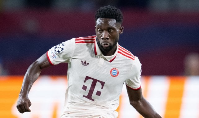 Alphonso Davies im Einsatz für den FC Bayern