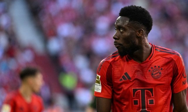 Alphonso Davies im Trikot der Bayern