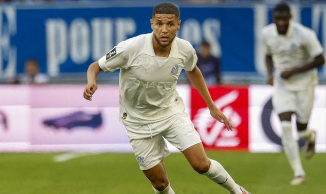 Amine Harit im OM-Trikot