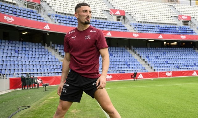 Andi Zeqiri beim Nationalteam