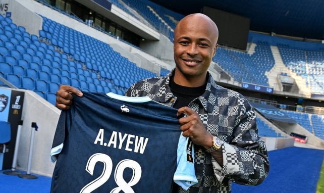 André Ayew bei seiner Verlängerung