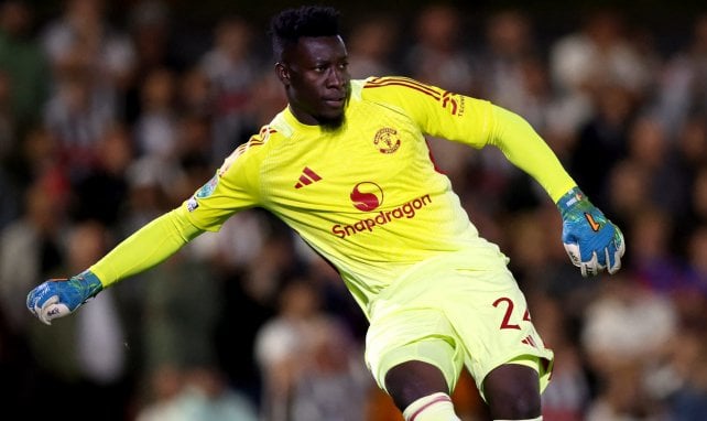 André Onana auf dem Surfbrett