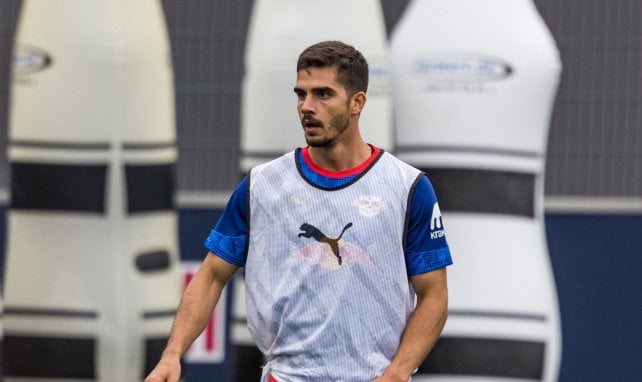 André Silva im RB-Training