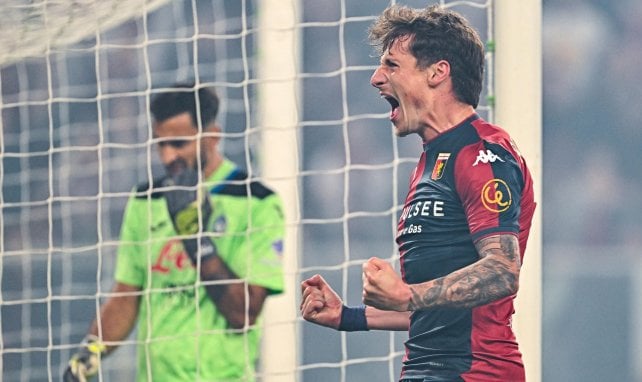 Jubelt nach einem Treffer: Andrea Pinamonti