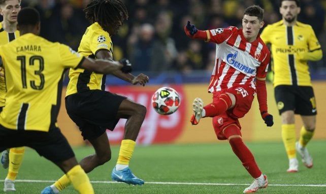 Andrija Maksimovic beim Torabschluss