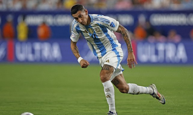 Ángel Di María für Argentinien am Ball