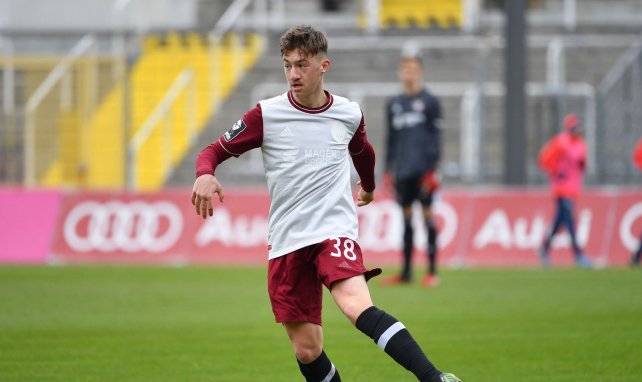 Angelo Stiller im Einsatz für Bayerns U19