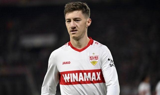 Angelo Stiller im VfB-Trikot