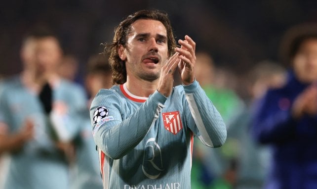 Antoine Griezmann applaudiert