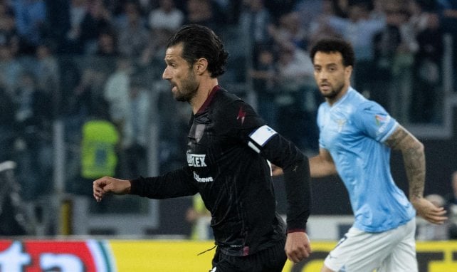 Antonio Candreva reibt das Leder voran