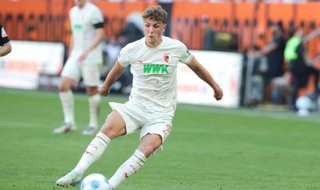 Arne Engels im Einsatz für den FC Augsburg