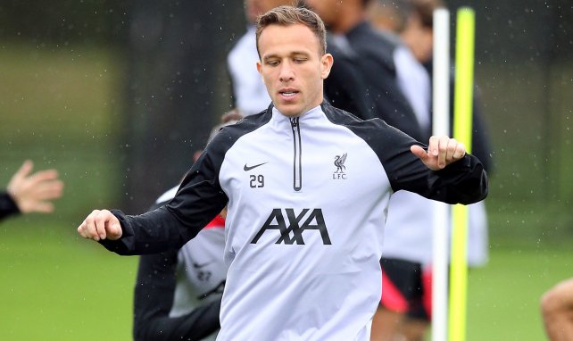 Arthur im Outfit des FC Liverpool